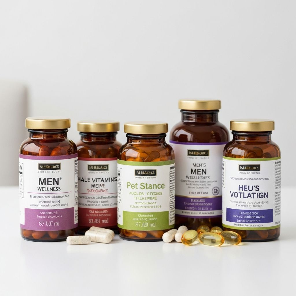 Men's wellness supplements