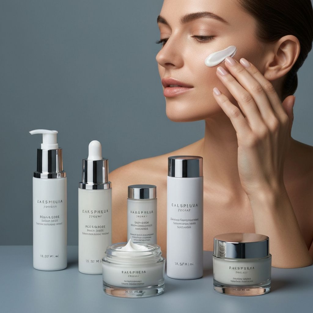 Women's face creams skincare