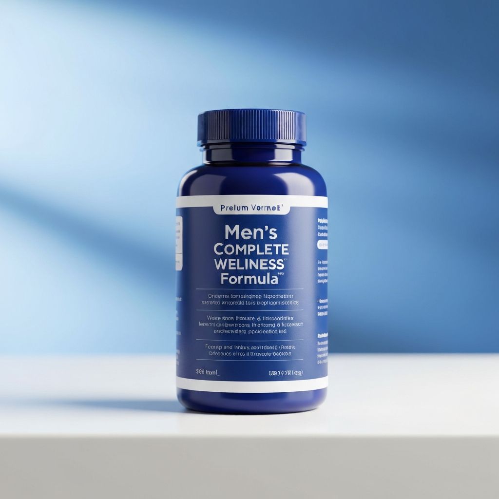 Men's complete wellness supplement formula