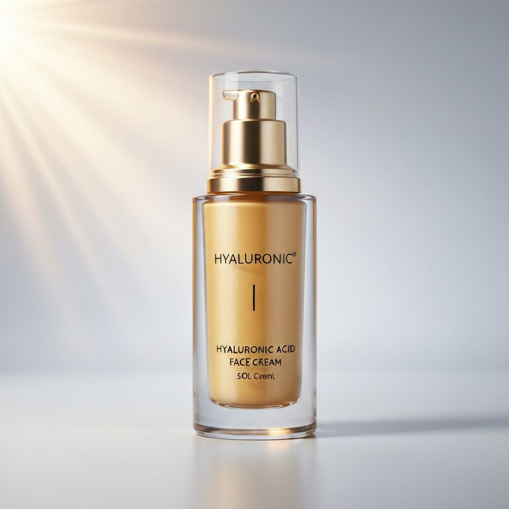 Women's hyaluronic acid face cream